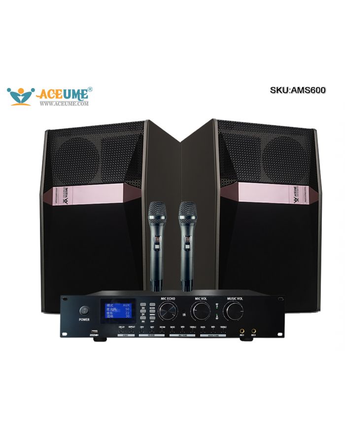 K600 I520 TV home KTV speaker home karaoke sound set professional amplifier all-in-one machine living room karaoke