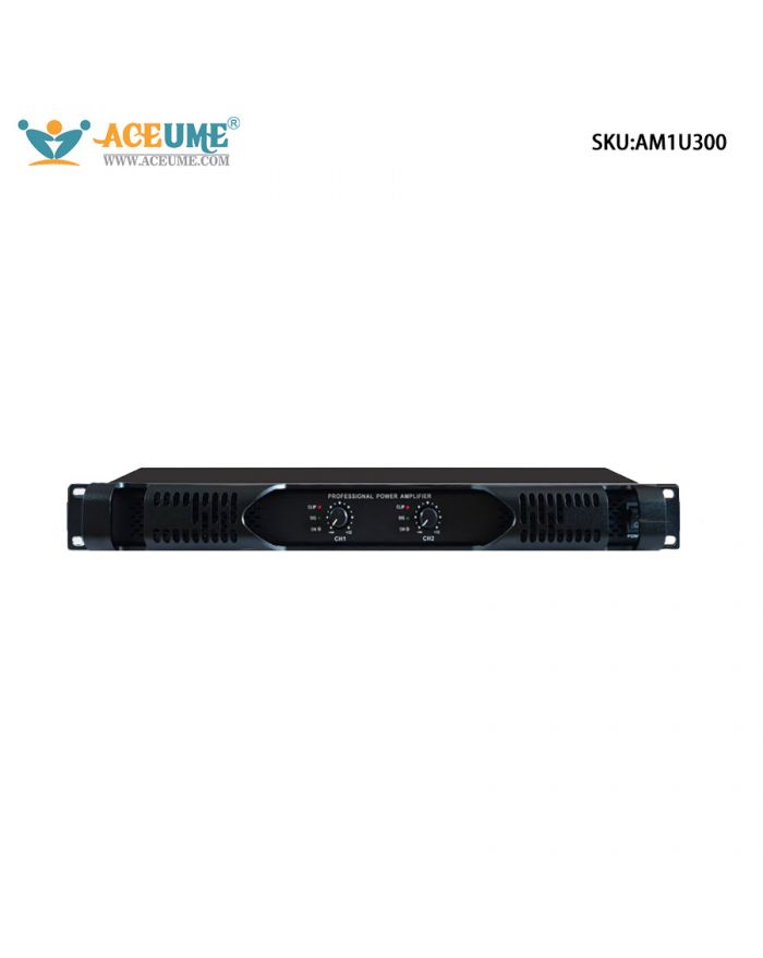 AM1U300 Professional Pure Post-stage Digital Amplifier Dual-channel High-power Amp For Home Stage And HIFI Use