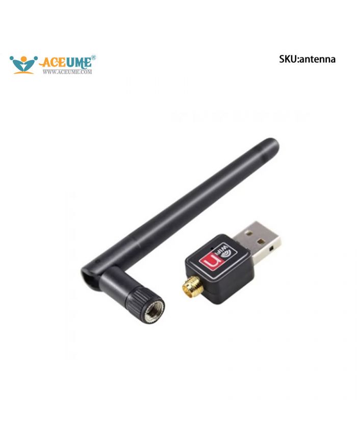 WiFi Receiver Transmitter Computer External USB 2.4G Wireless Network Card Chip Antenna