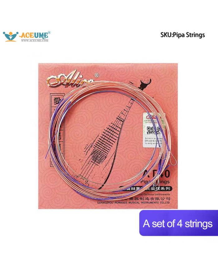 Alice Pipa Strings AT40 Professional Single String or Full Set 1st 2nd 3rd 4th String