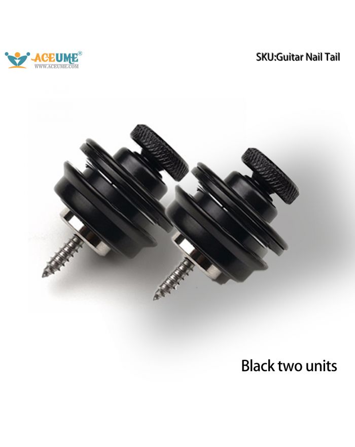 Guitar Strap Buckle Strap Nail Tail Nail Classical Bass Folk Song Electric Guitar Universal Anti fall Safety Lock Two Units
