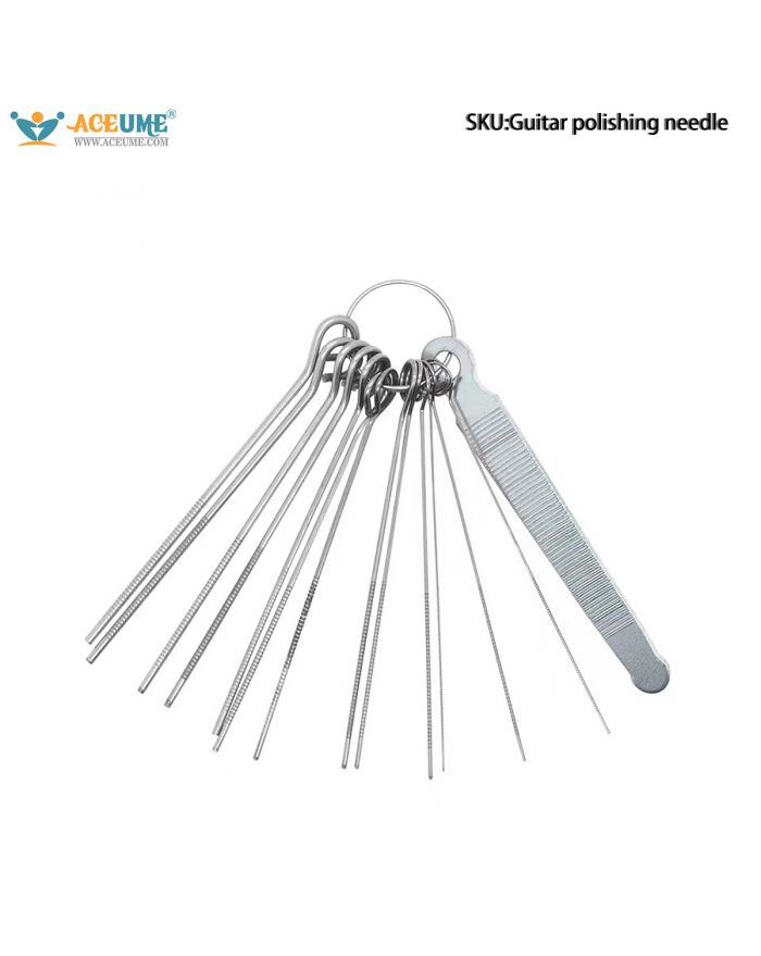 Guitar Pillow Chord Groove Polishing Set Groove Chord Groove Polishing Deepening File Polishing Needle Guitar Repair Tool