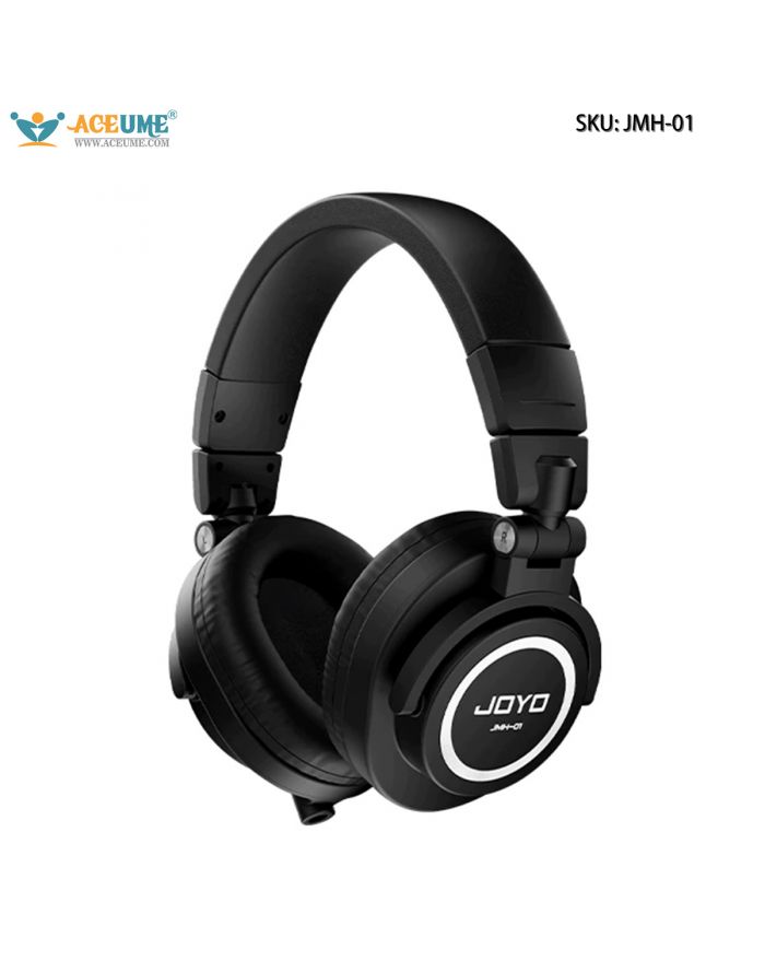 JOYO JMH-01 Professional Over-Ear Guitar Monitoring Headphones HIFI Sound Isolation For Piano Recording Gaming Music Listening