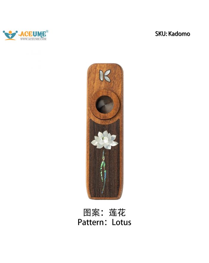 Kadomo Magnetic Acacia Solid Wood Kazoo Premium Performance Kazoo Portable Easy-to-play Musical Instrument For Music Lovers