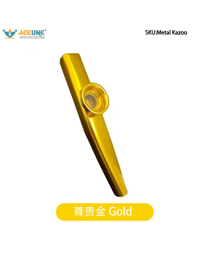 Metal Kazoo Companion for Guitar Ukulele Easy to Learn Small Musical Instrument