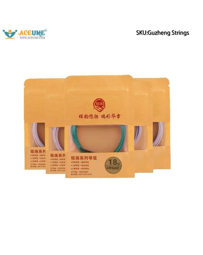 Standard A-type Guzheng Strings for 163cm Guzheng No.1-5 Single Strings for Beginners