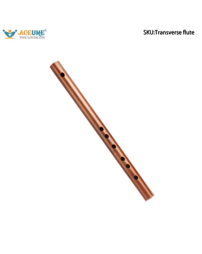 Mini Transverse Bamboo Flute No Membrane Hole Beginner-Friendly Portable Ancient-Style Pocket Instrument