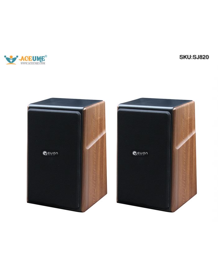 8-inch Three Frequency Vocal High, Medium, And Low, Home KTV Card Box HIFI Pair Box Bookshelf Speaker