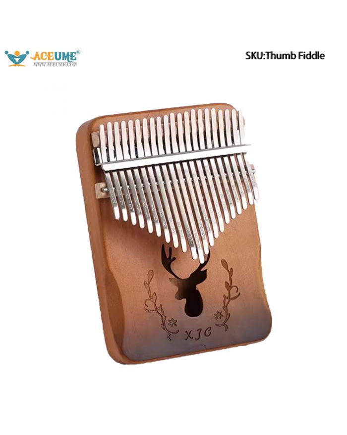 Thumb Fiddle, Karinbaqin, 21 notes, Five Finger Fiddle, Female Beginner, Crystal Instrument, Finger Fiddle, Piano