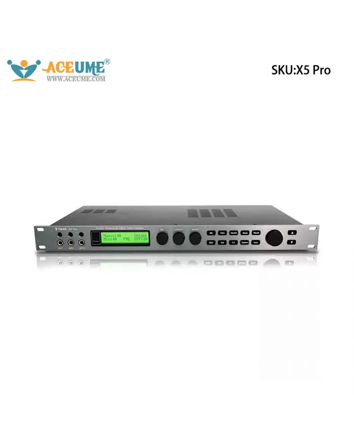 X5PRO With Bluetooth Preamplifier KTV Anti Howling Processor Karaoke Reverb