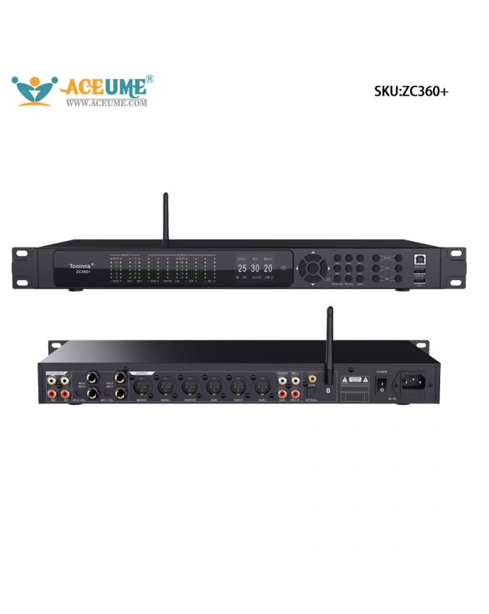 ZC360+ Front End Karaoke Effect Device Professional KTV Bluetooth Home Scream Digital Singing Dedicated